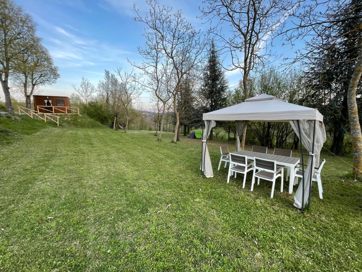 I Falchi Pellegrini - Bungalow E Tenda Monzuno المظهر الخارجي الصورة